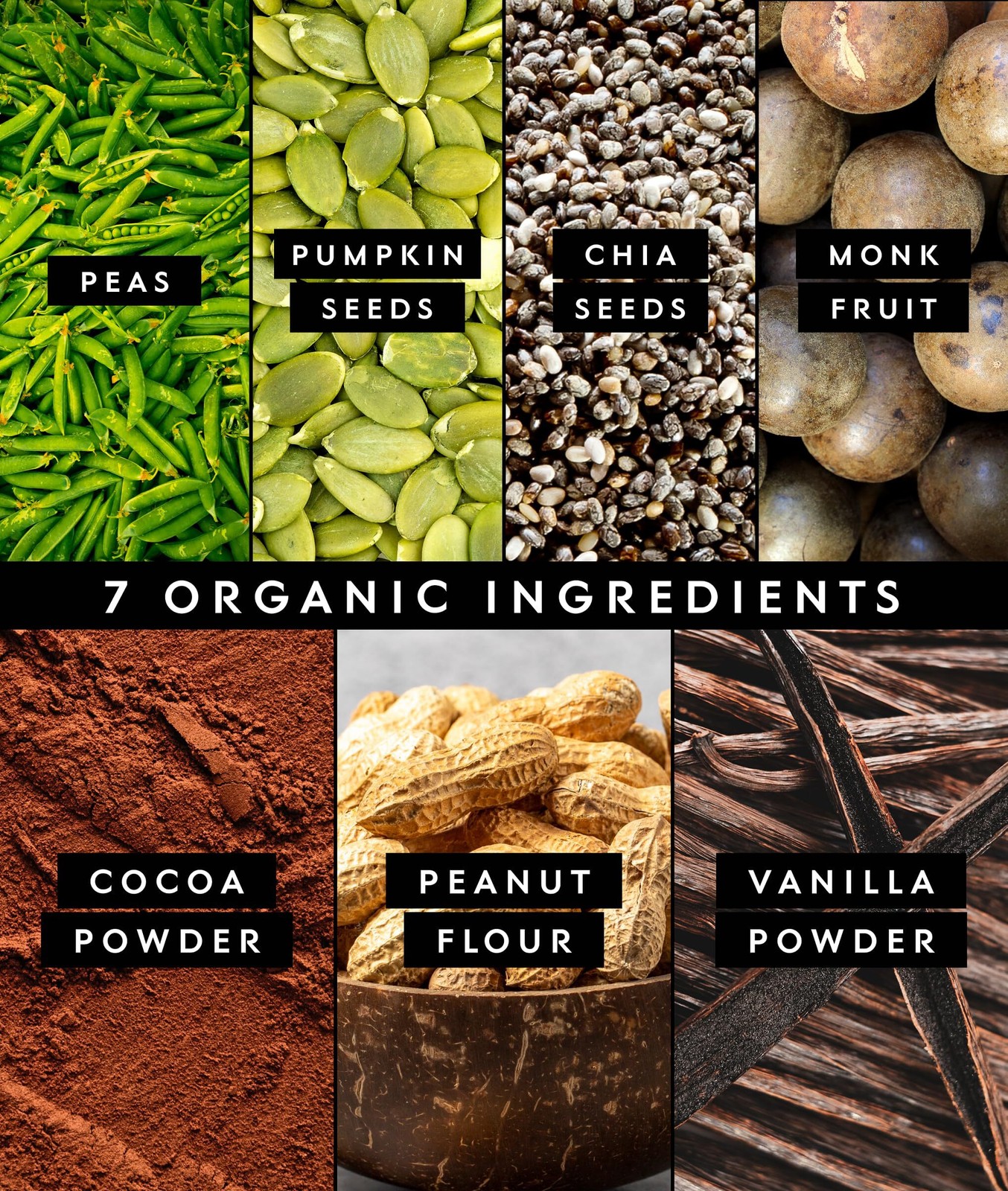 7/27 Truvani Dairy Free Protein Powder | Chocolate Peanut Butter | 20g Organic P
