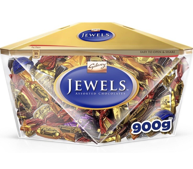 Galaxy Jewels Chocolates Assorted 900 Gr, FREE SHIPPING جلاكسي جواهر