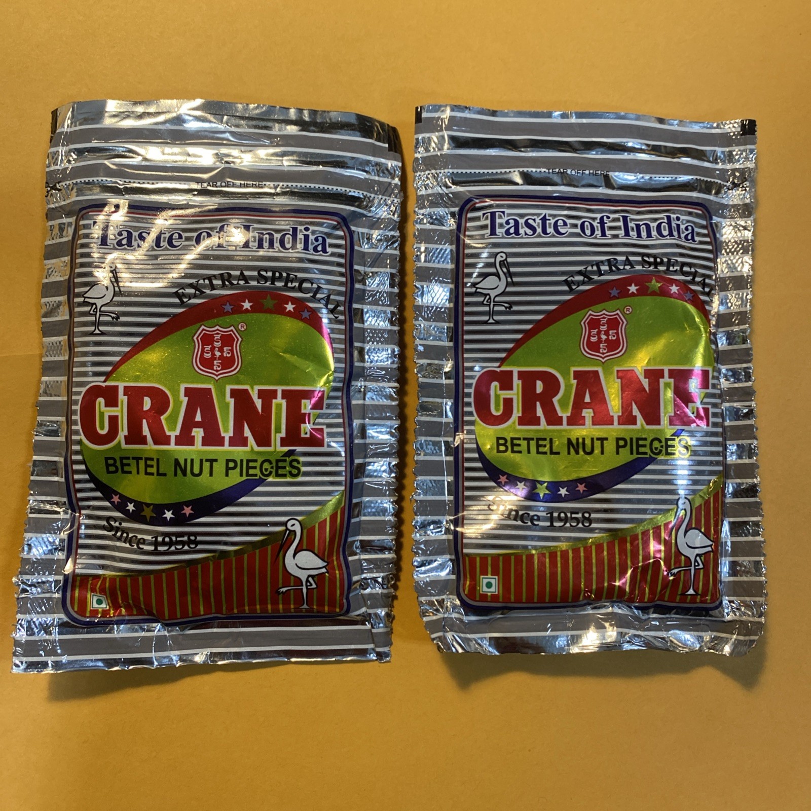Crane Hot (Spicy) Supari 2x40gm . 🇺🇸shipper