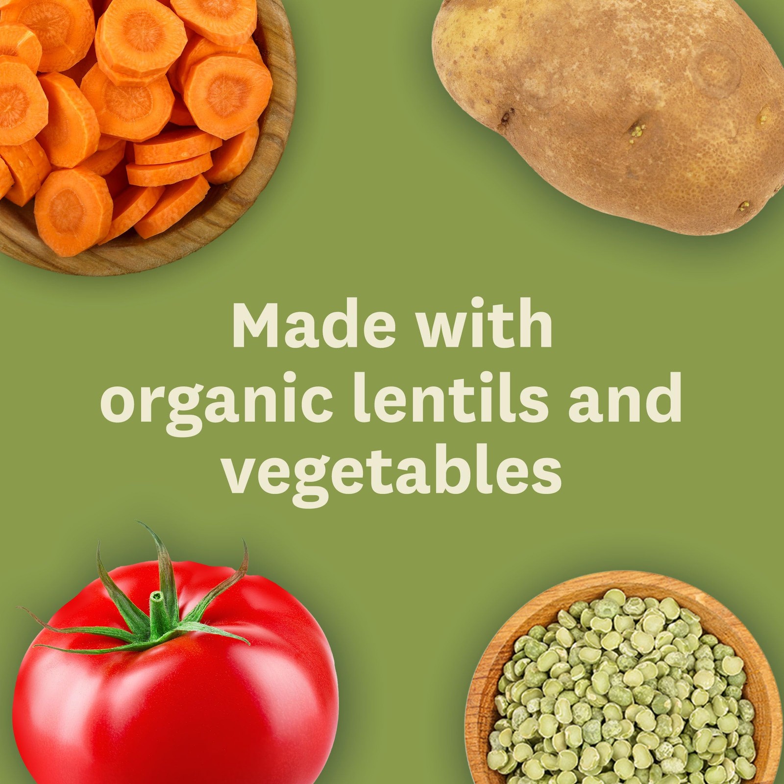 Amy’s Soup, Vegan, Gluten Free, Organic Lentil Vegetable (Potatoes, Carrots and