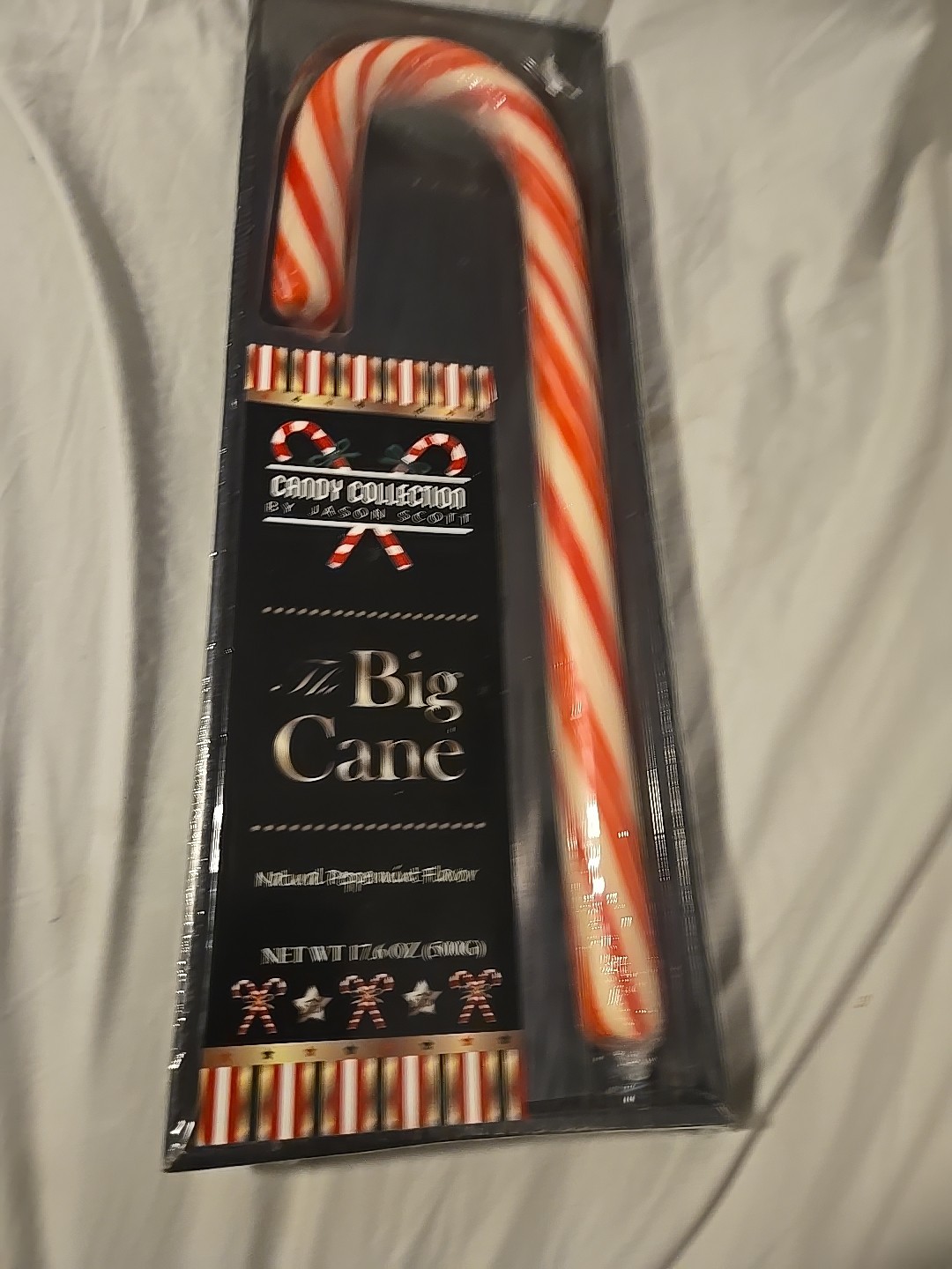 Candy Collection By Jason Scott The Big CANE IN BOX, Natural Peppermint Flavor