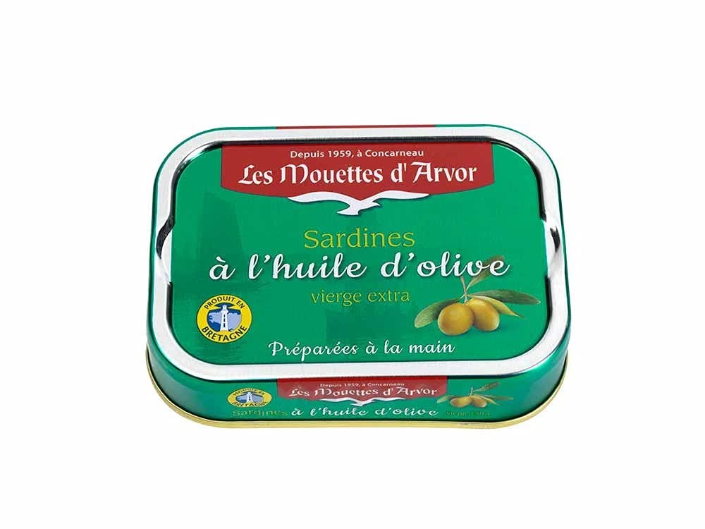 Les Sardines in Olive Oil – 4 oz Flip-Top Can for Sustainable Seafood Lovers