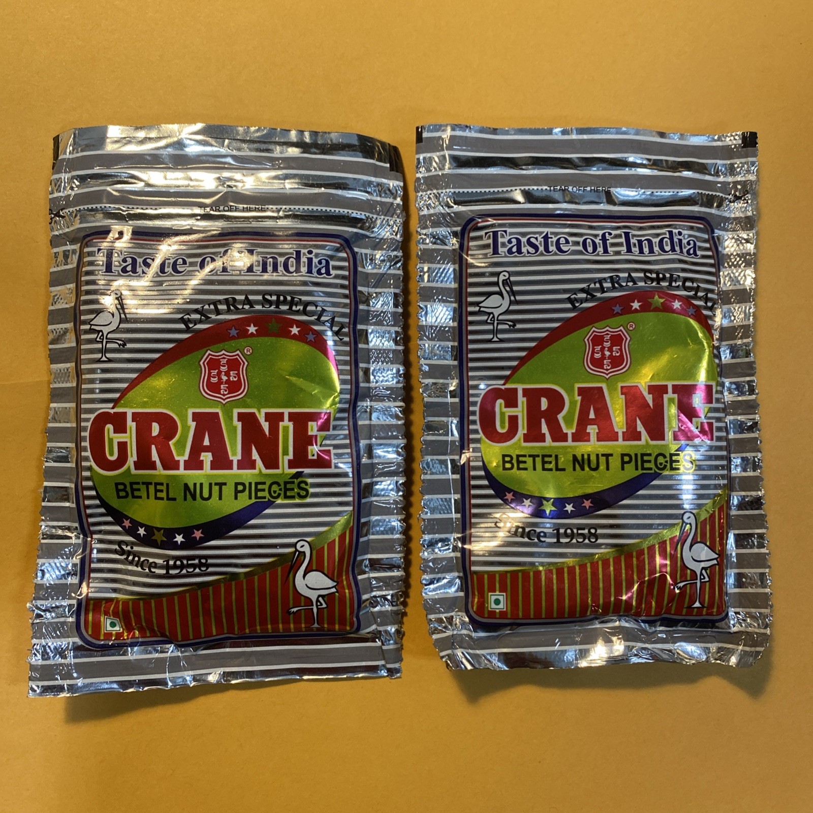 Crane Hot (Spicy) Supari 2x40gm . 🇺🇸shipper