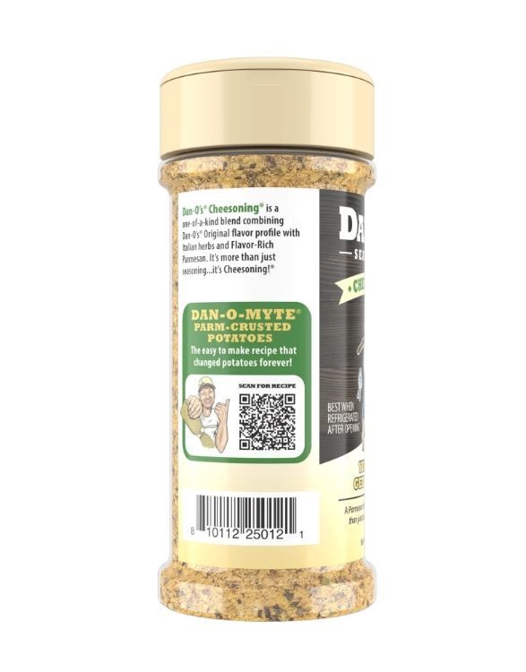 Dan-O’s Cheesoning Seasoning – All-Purpose – Parmesan, Italian, Pasta Seasoning