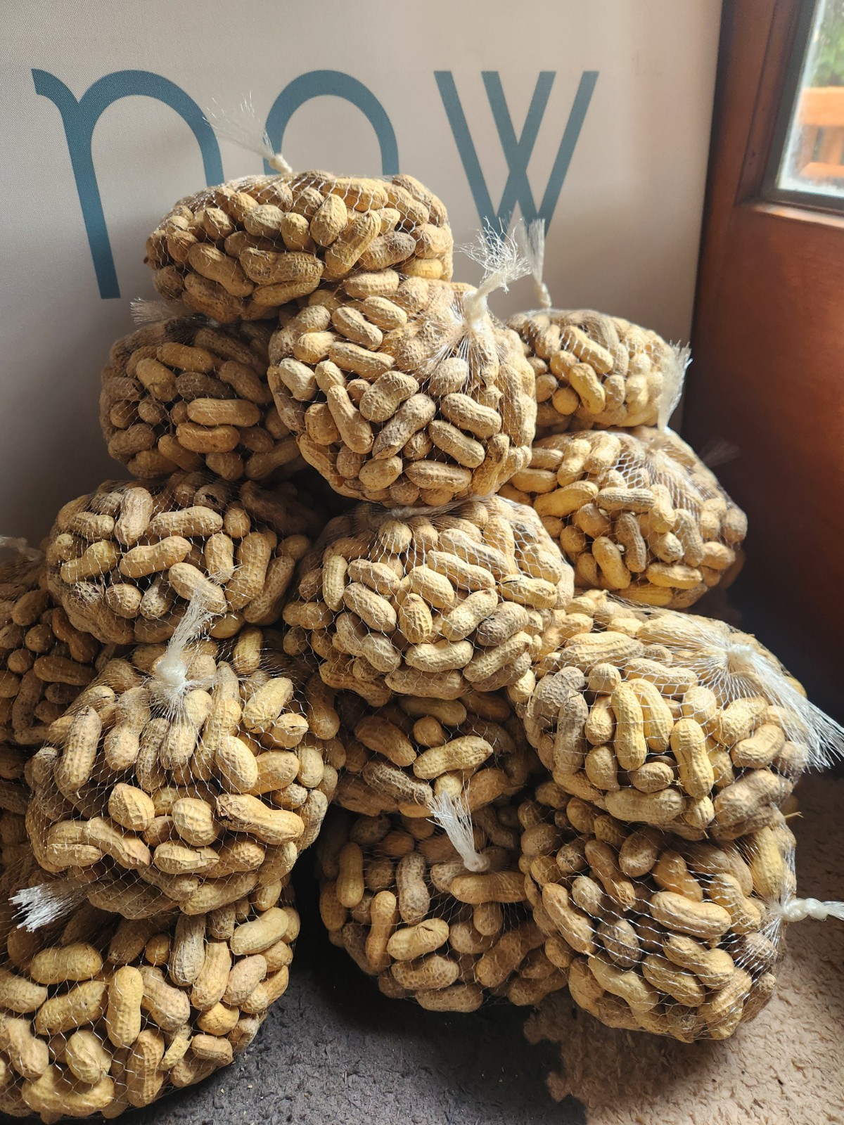 10 Lbs. Raw dried Jumbo Peanuts In The Shell, Baking, Boiling, Squirrel Feed