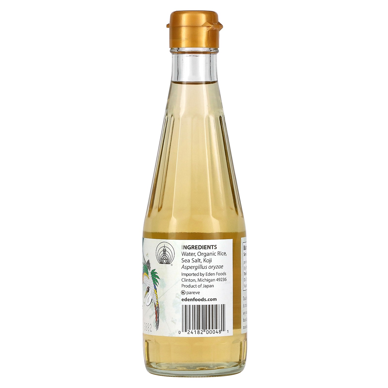 Eden Foods Mirin Rice Cooking Wine 10 5 fl oz 300 ml Kosher