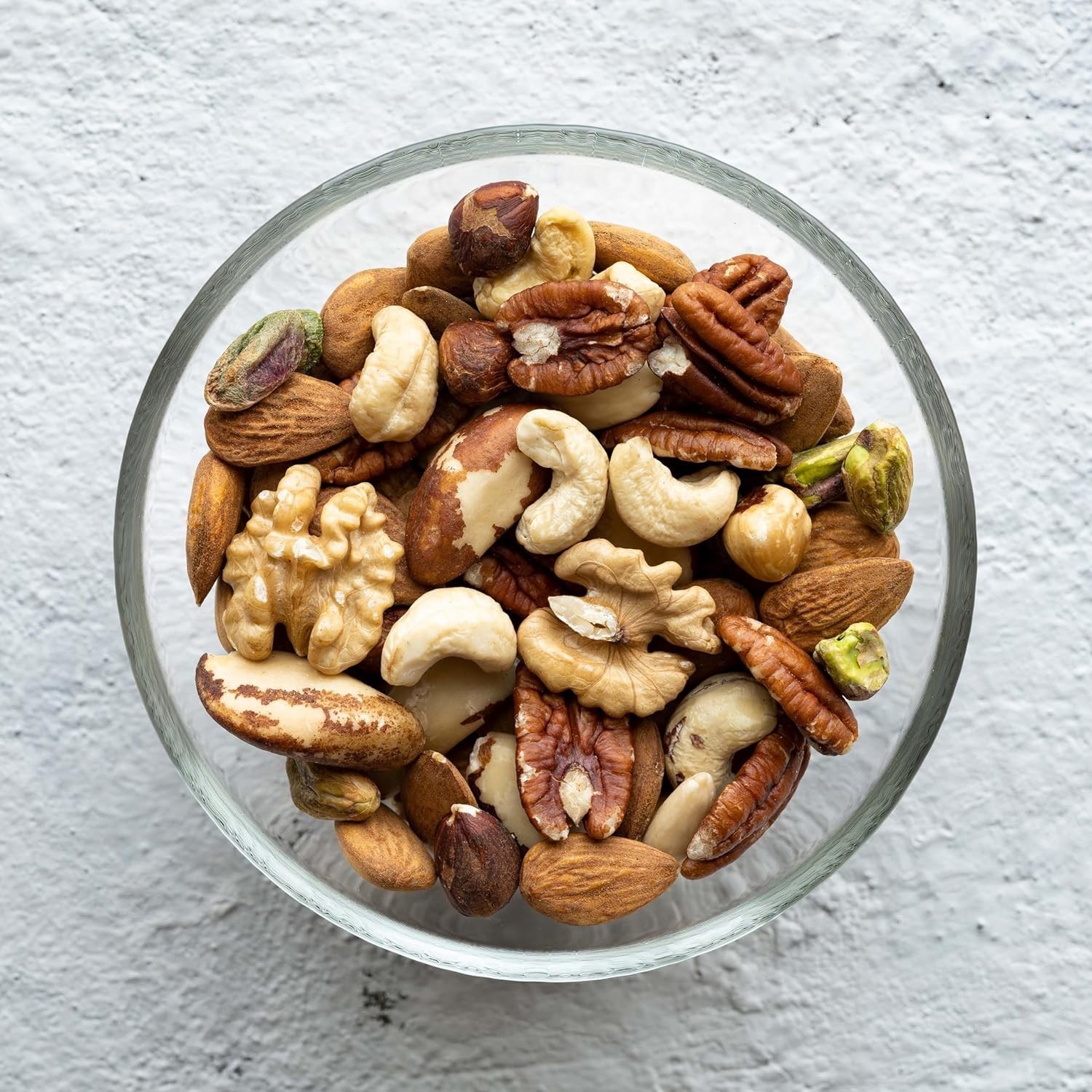 16 Ounce Raw Mixed Nuts – Healthy Snack Blend with No Added Oils or Salt