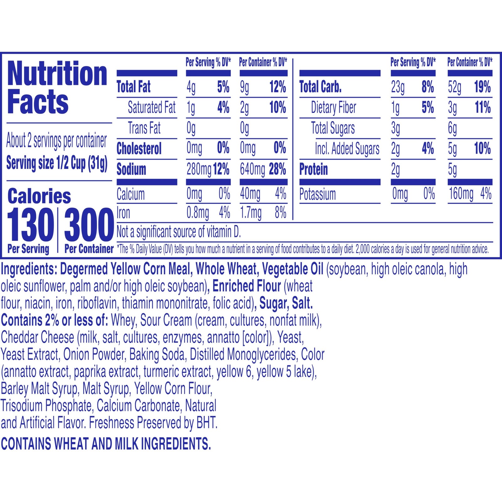 Chex Mix Cheddar Flavored Snack Mix, Cup, 2.5 oz Ounce (Pack of 1)