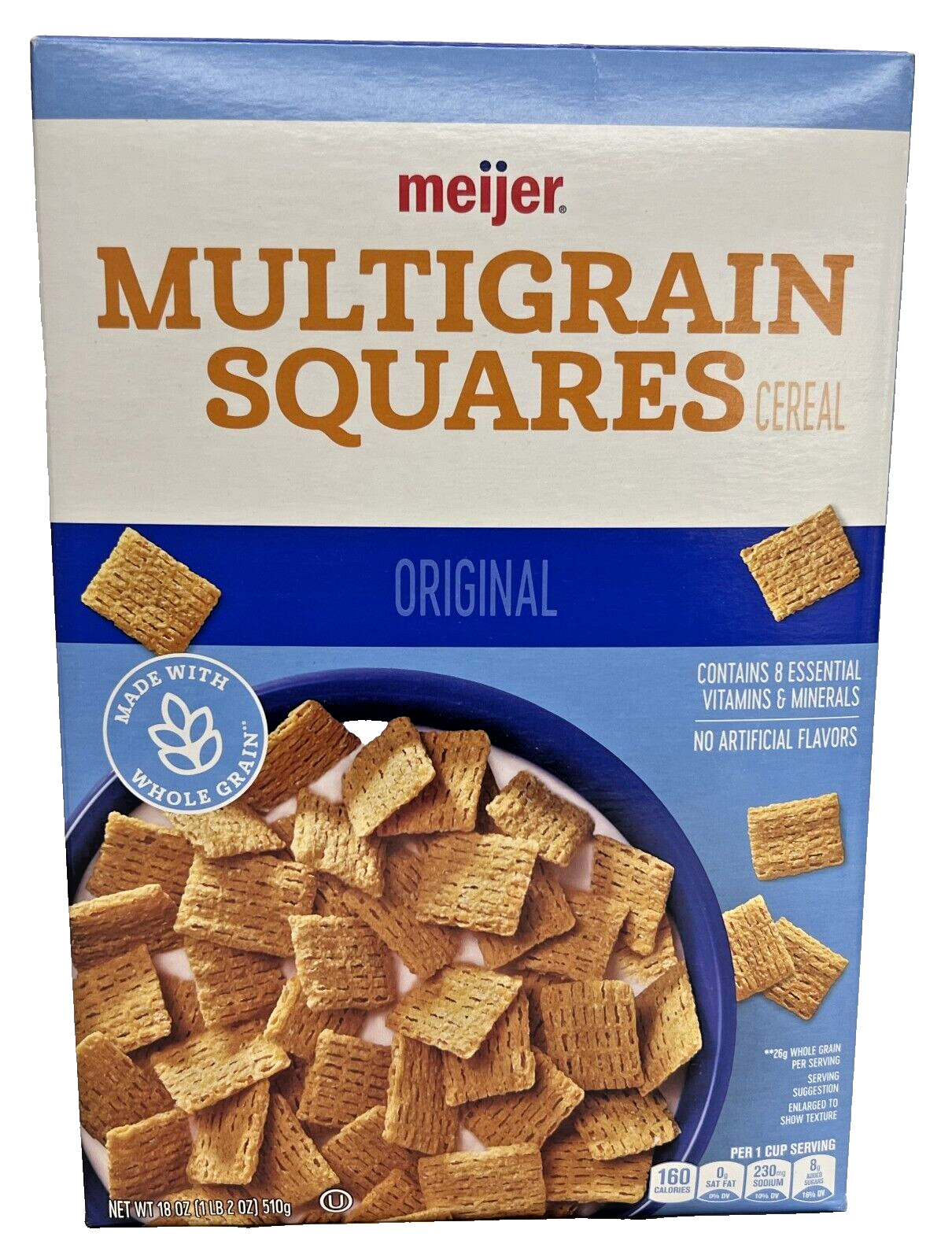 Meijer Original Multigrain Squares Cereal 18 oz