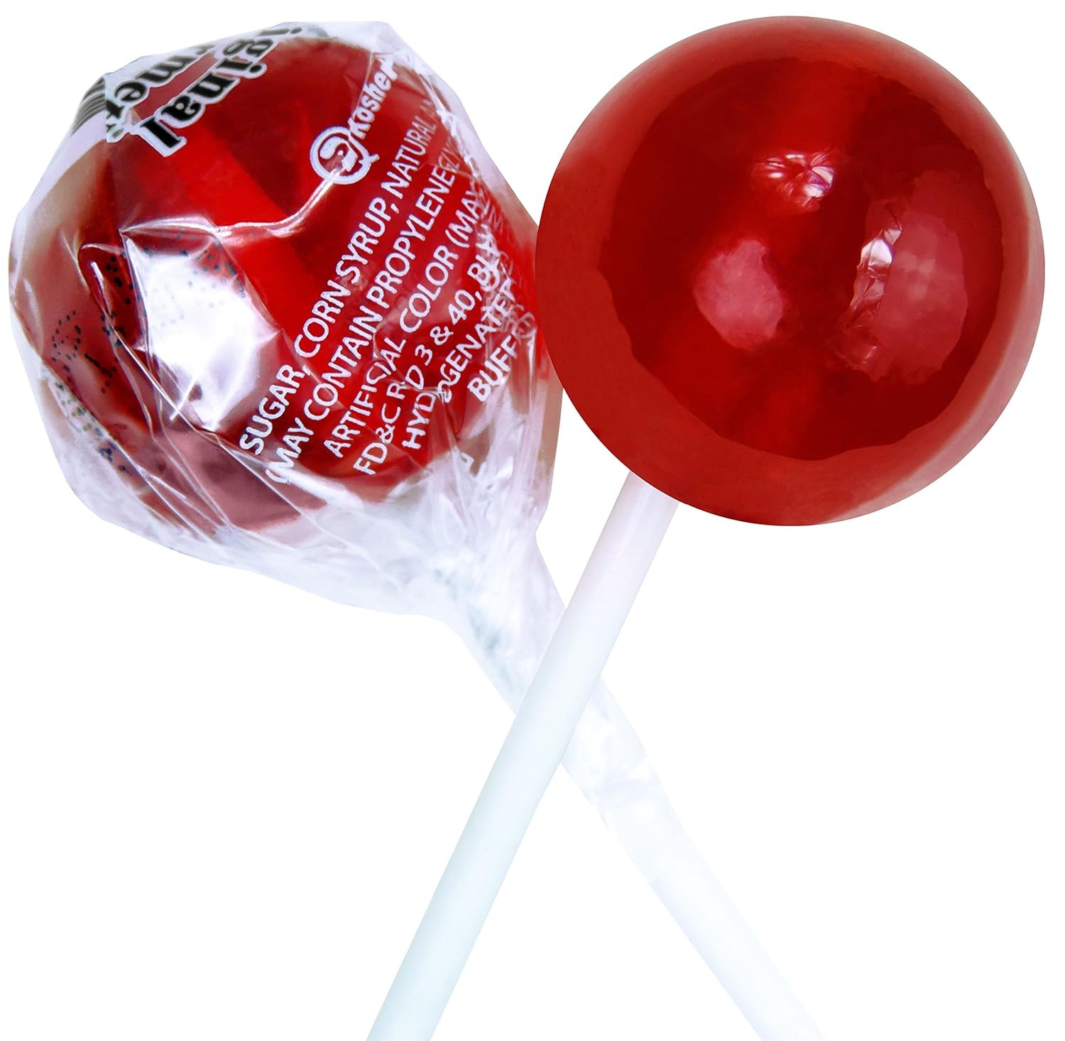Original Gourmet Lollipops Wild Cherry 30 Count Individually Wrapped Candy