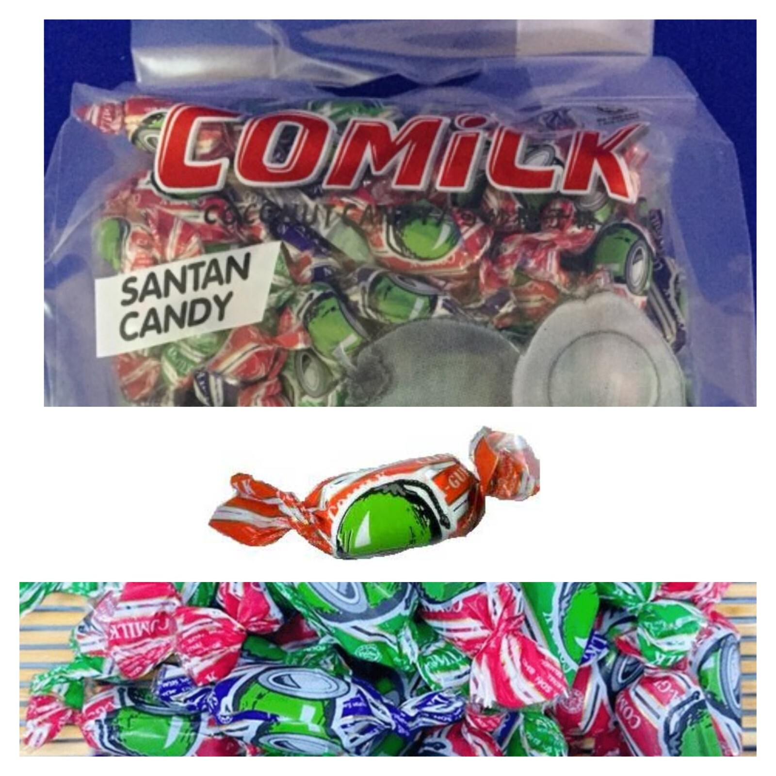 |halal| 🥥🥥 (Comilk+milk) Coconut Candy 1.4kg (340pcs +-) childhood memories