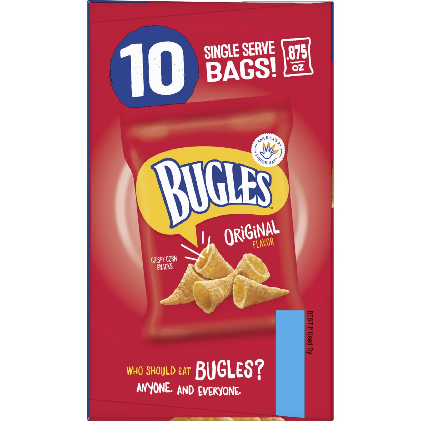Original Crispy Corn Snacks, Snack Bags Multipack, 10 Ct, 8.75 oz