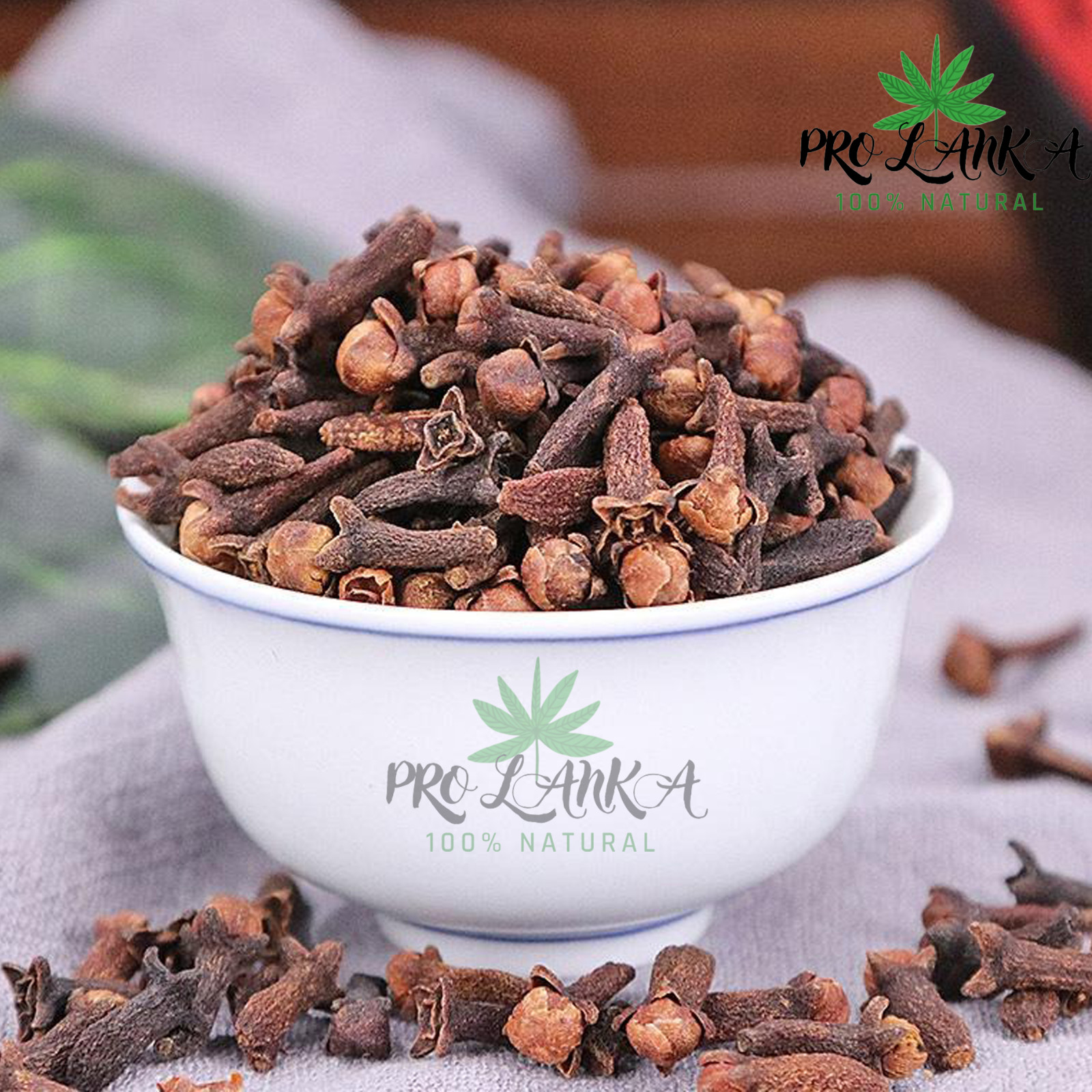 100g Sun Dried Ceylon Whole Clove 100% Free Organic Hand picked Herbs & Spices