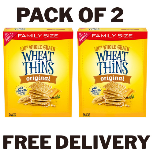 Wheat Thins Original Snacks, Whole Grain Wheat Crackers, Snack Crackers, Family