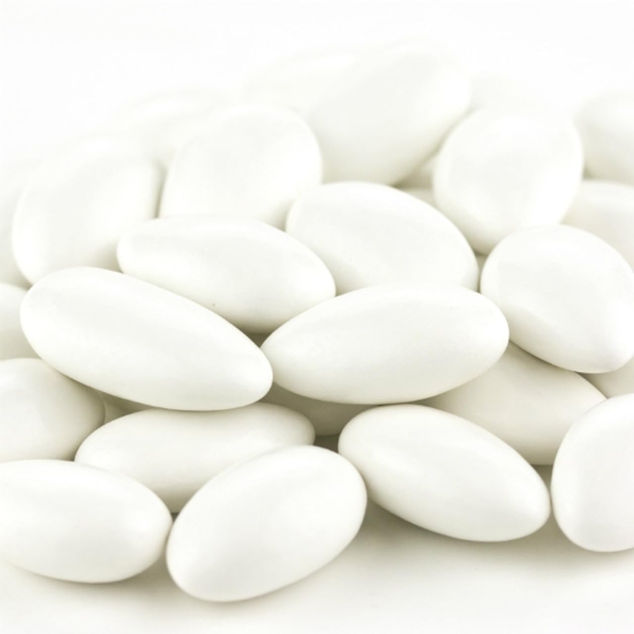 Candy Retailer Jordan Almonds (2 Lb, White)