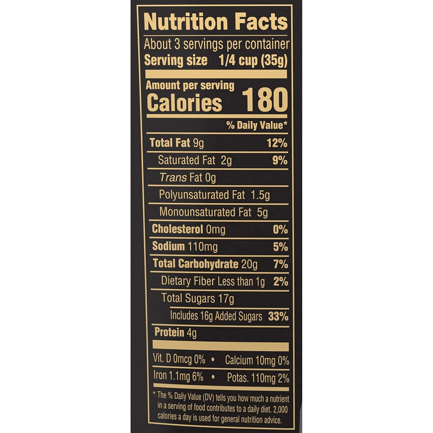 Brand Sweet Brown Butter Cashews,3.5 Ounces Resealable Bag,Gluten Free,Vegeta…
