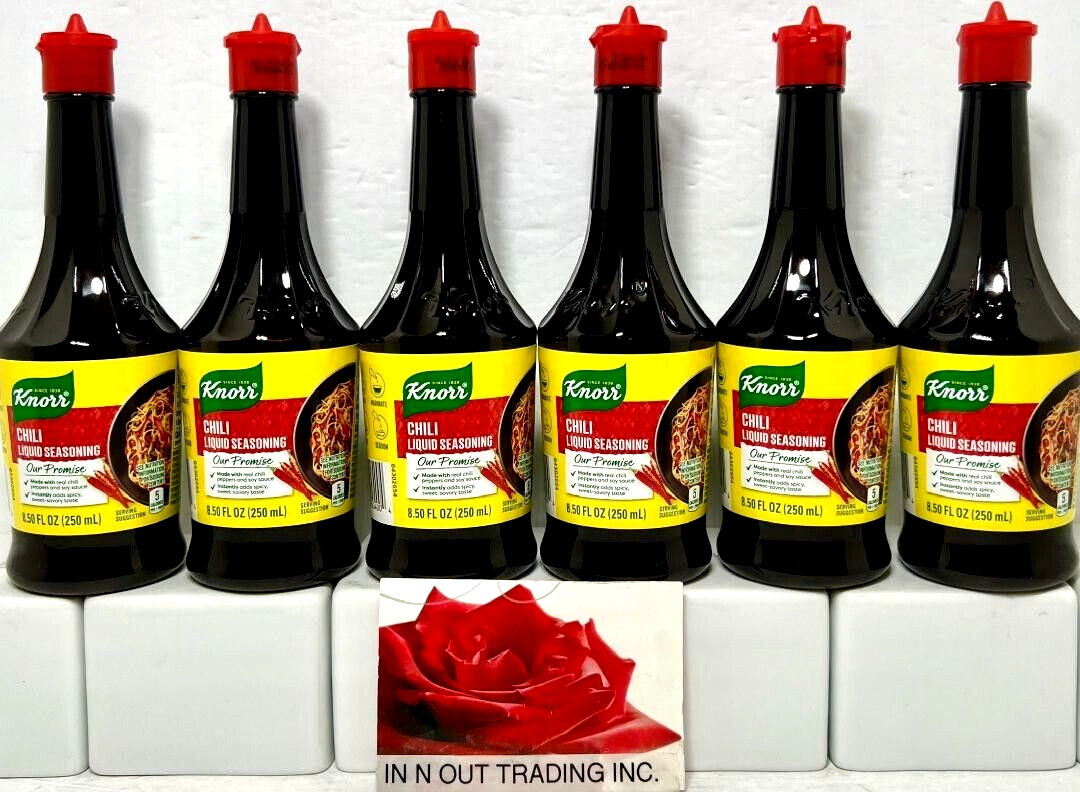 Knorr Chili Liquid Seasoning 250 mL ( Pack of 6 ) ~9/30/2025