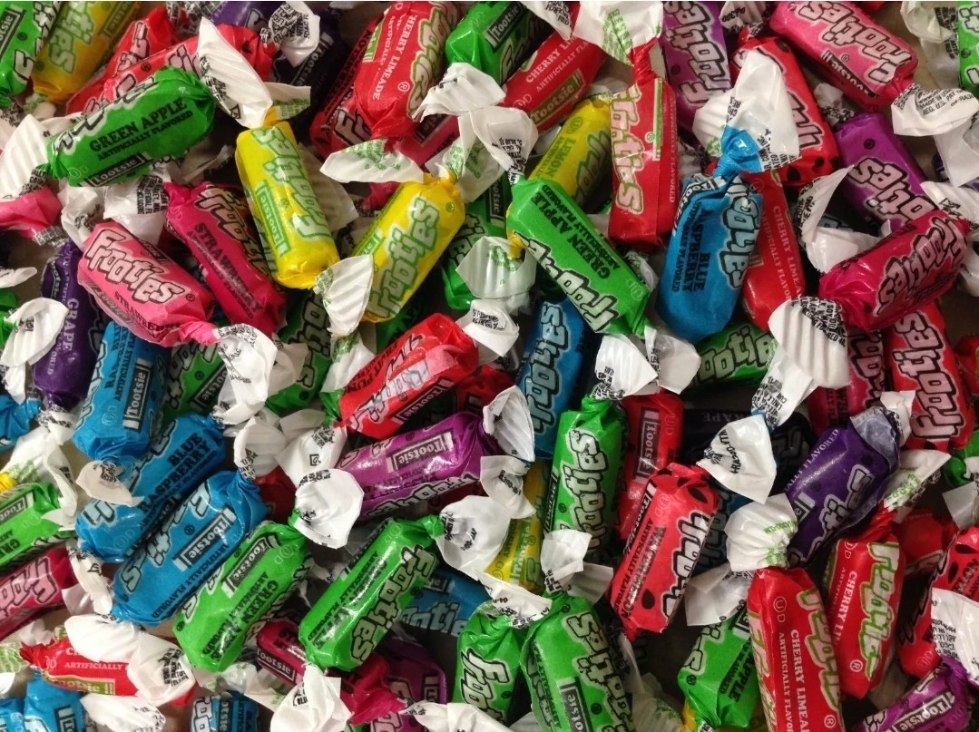 Frooties 10 FLAVOR MIX Fruit Flavored Chewy Candy Four Pounds Bulk 4 Lb