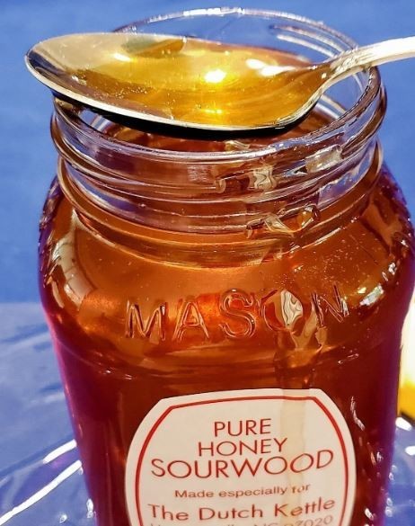 Sourwood Honey Pure Raw Natural Appalachian Mountains | The Dutch Kettle 16 Oz.