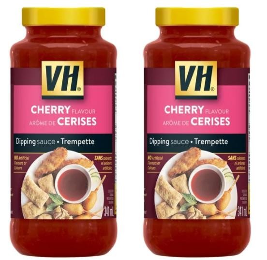 VH Cherry Dipping Sauce, 341mL (2 Pack)