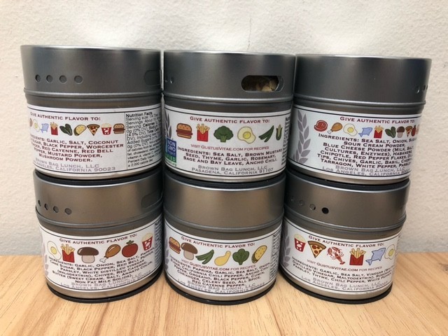 Ultimate Gourmet BBQ Collection Seasoning 6 Tins