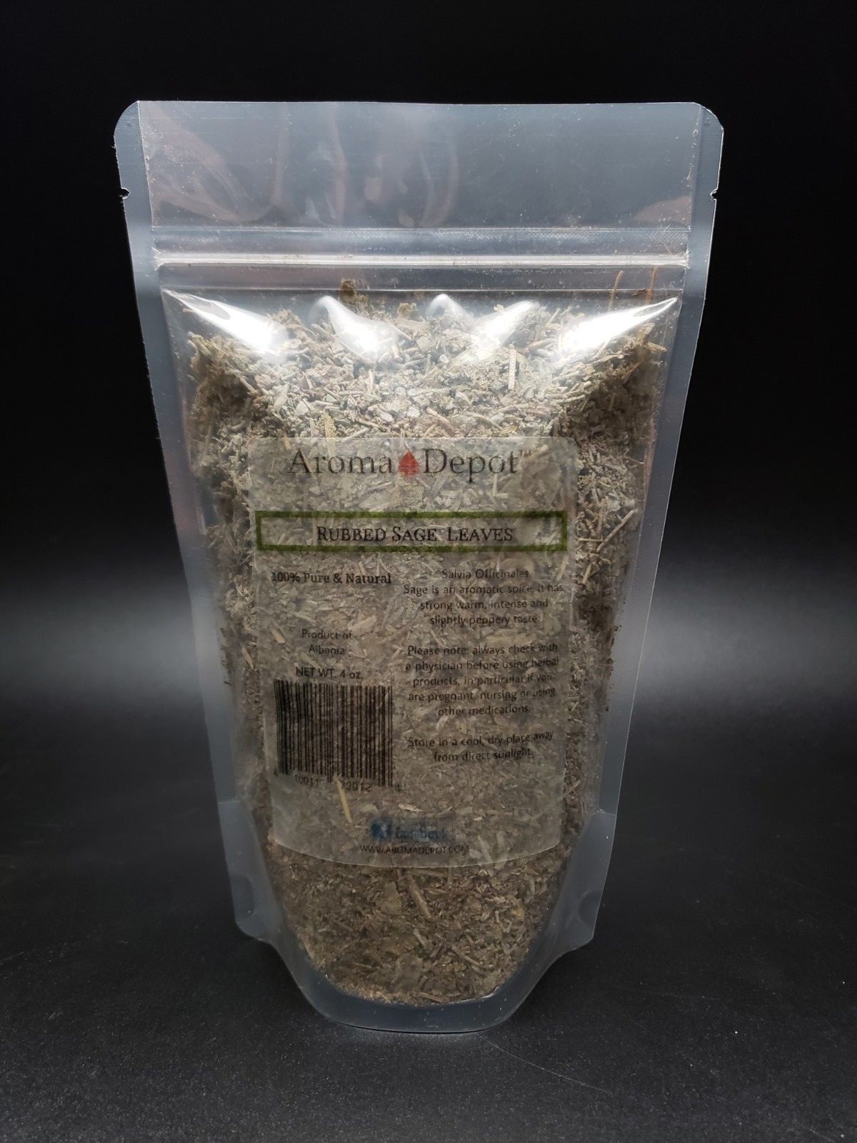Sage Rubbed Leaves Salvia Officinalis Leaf Non GMO Natural Pure Ground