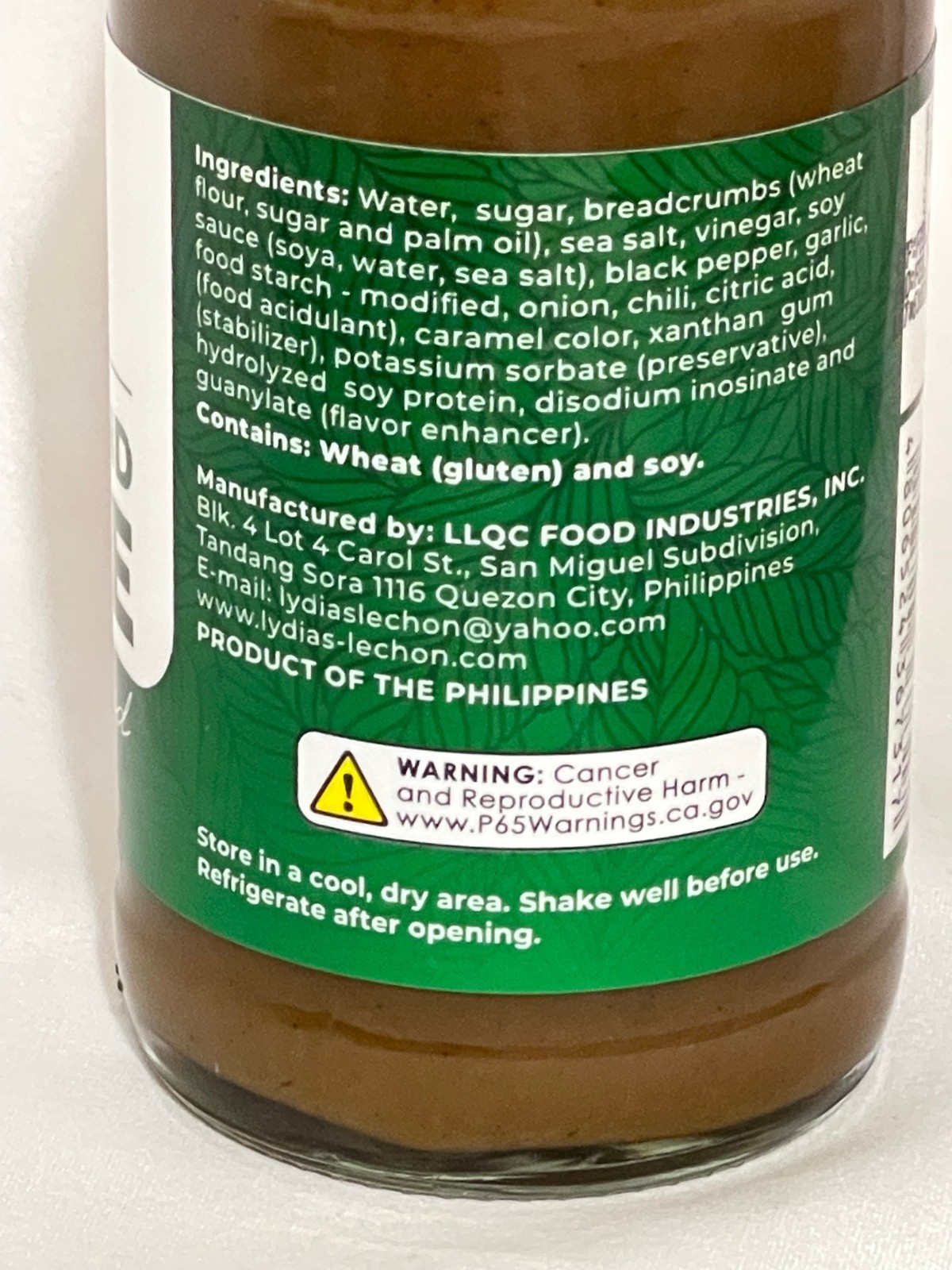 Lydia’s LECHON PREMIUM ALL-AROUND SAUCE RICH SAVORY BLEND 11.6oz/330g ONE BOTTLE