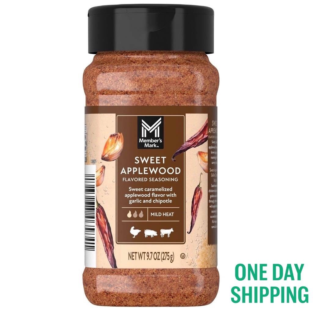 Member’s Mark Sweet Applewood Seasoning Blend, 9.7 Ounce – Sweet & Smoky Flavor