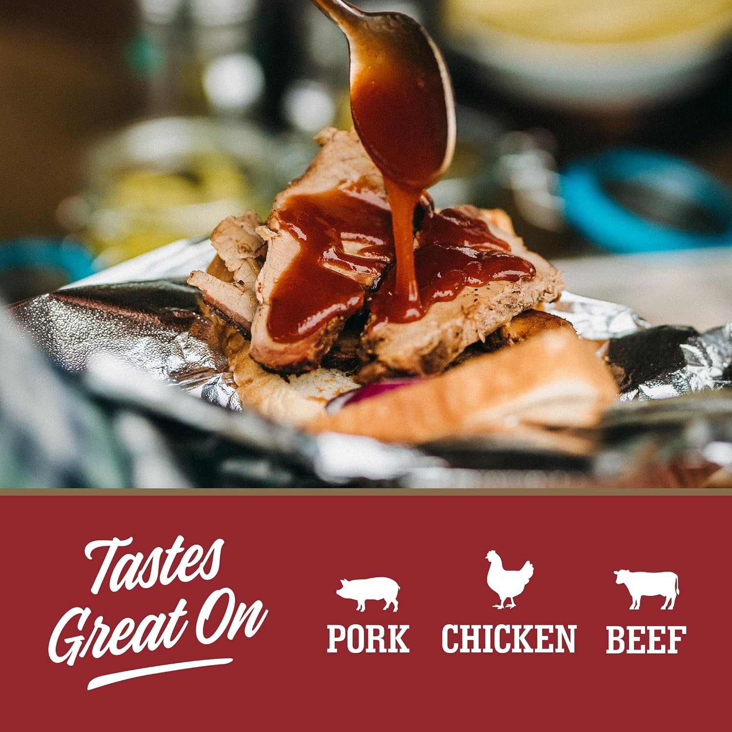 Sugar Free American BBQ Sauce (17.5 oz, Set of 2) for Delicious Grilling