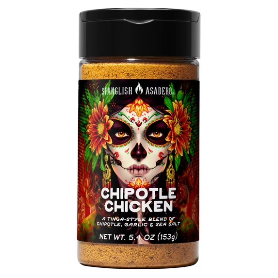Spanglish Asadero Chipotle Chicken Seasoning Blend, 5.4 oz