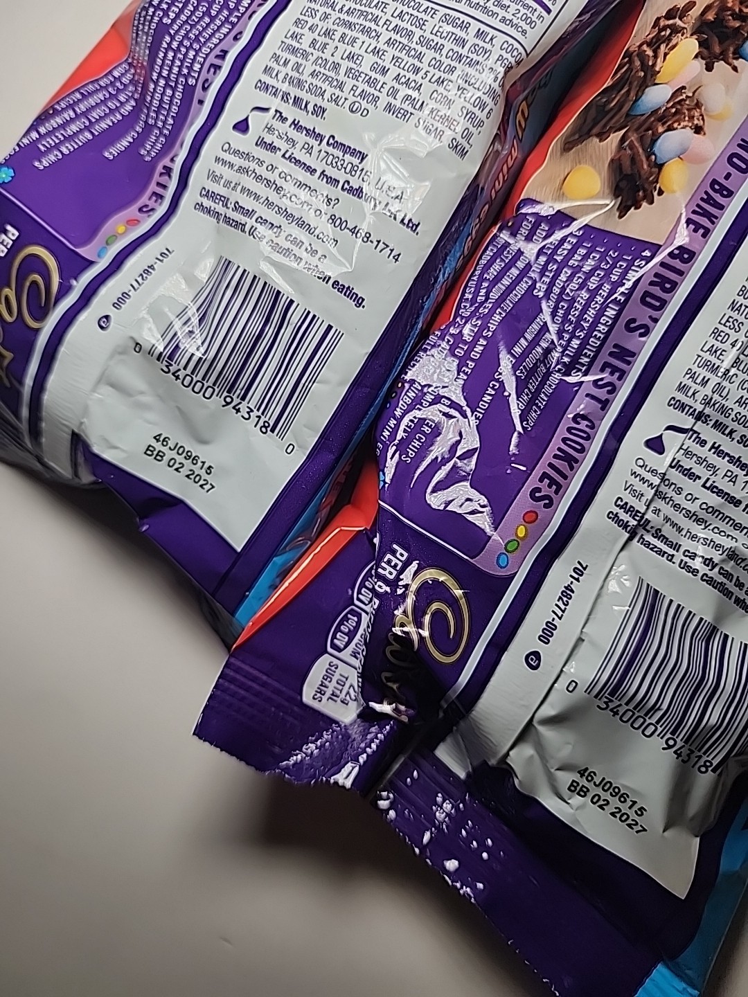 Lot Of 2 Cadbury Mini Eggs RAINBOW Milk Chocolate w/ Crisp Sugar Shell 8 oz Rare