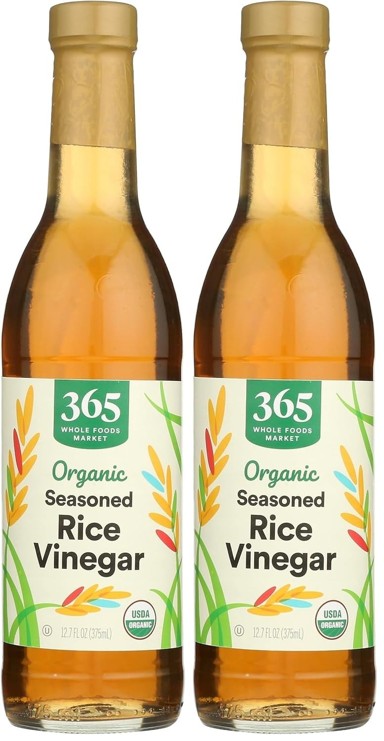 Vinegars Rice Seasoned Organic, 12.7 Fl Oz Pack of 2