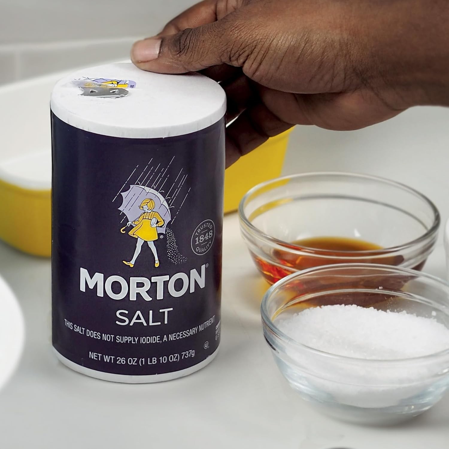26 oz Non-Iodized Salt 2-Pack – Elevate Your Cooking with All-Purpose Seasoning