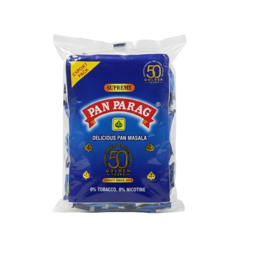 Pan Parag Supreme Mouth Freshener Export 5 Packs of 250 Sachets