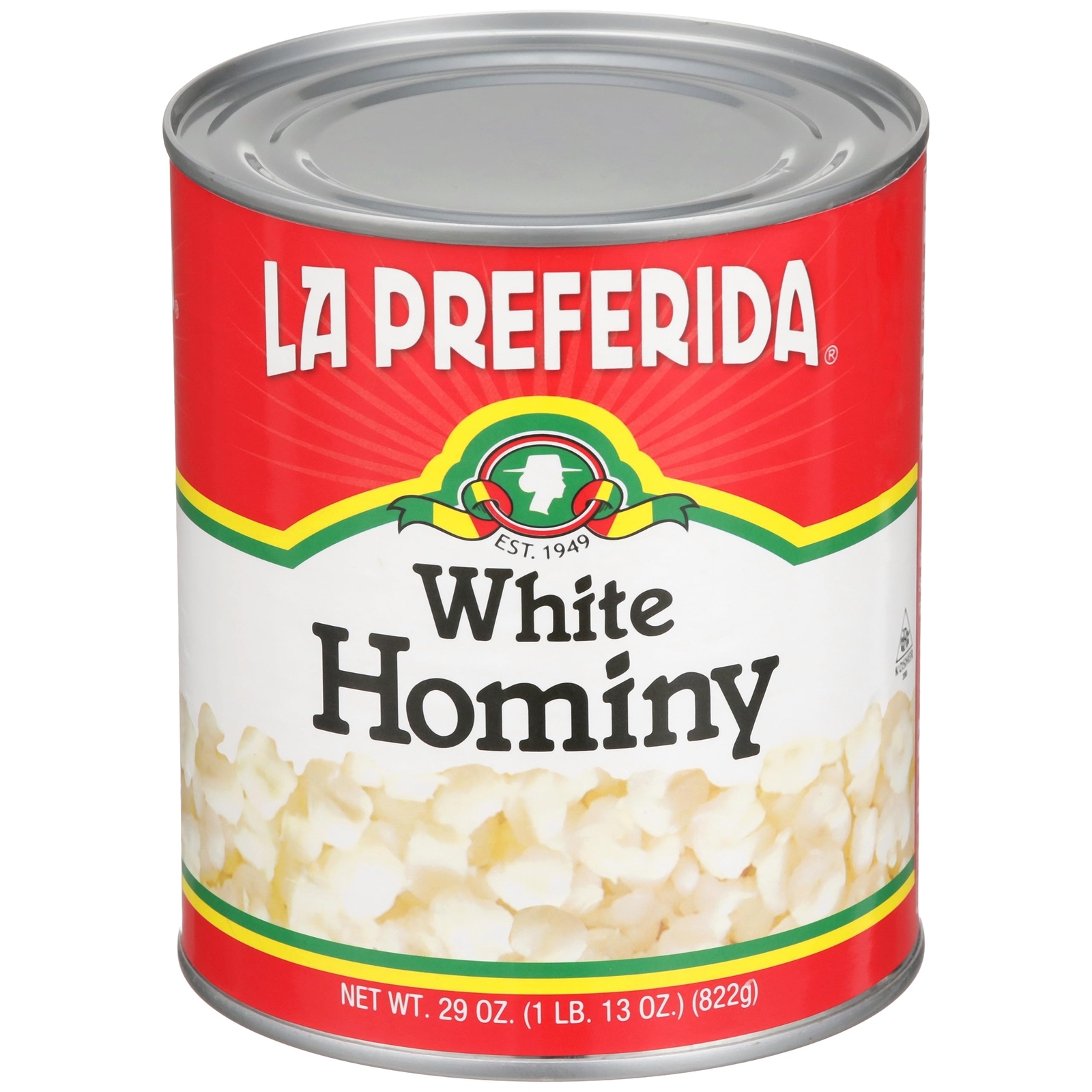 La Preferida White Hominy Beans 29 oz Pack of 12