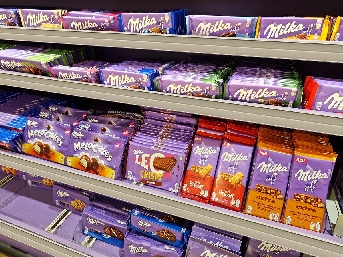 FREE SHIPPING 5 till 11x bar milk chocolate ‘Milka’ – choice in more variations