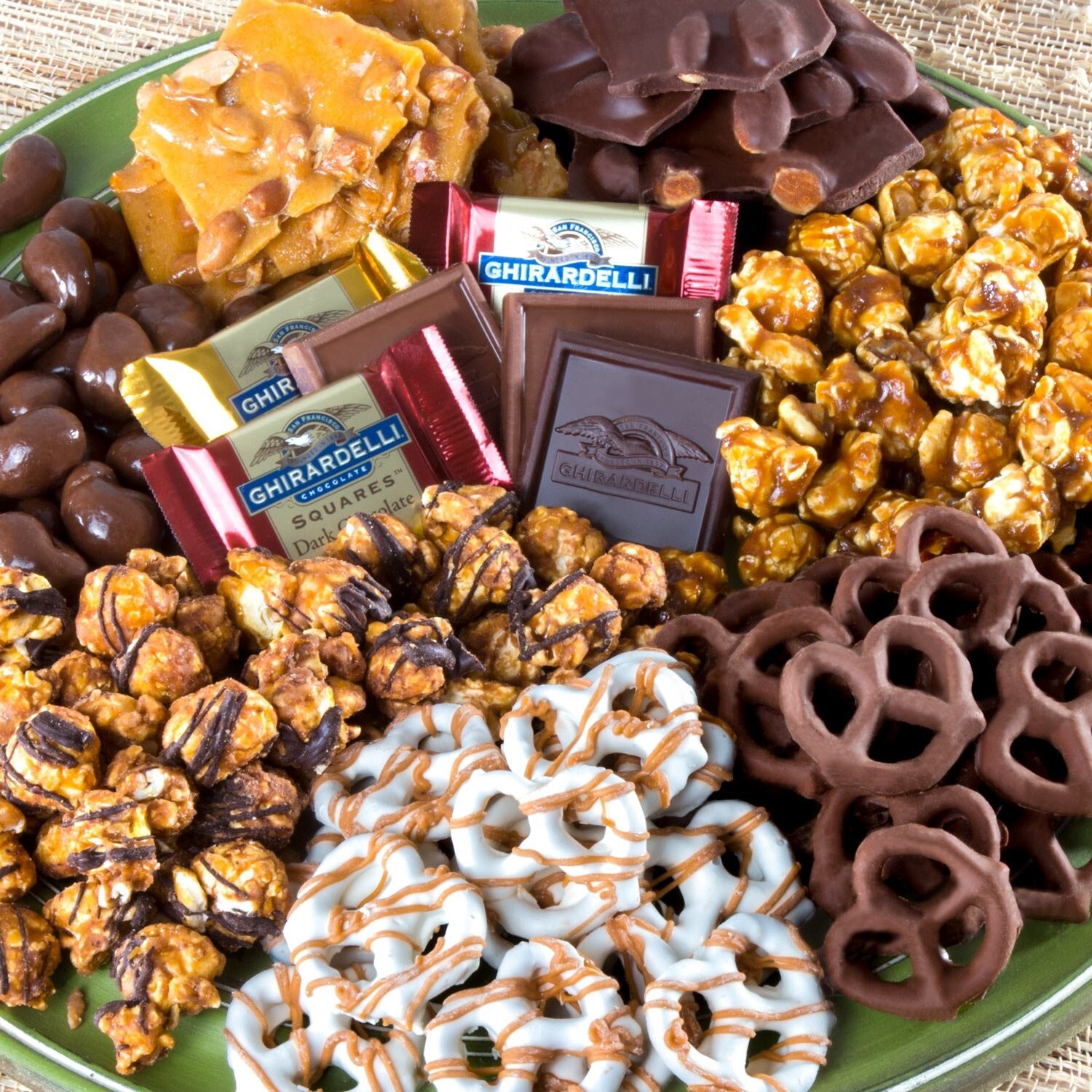 Easter Egg Gift Basket Inside Chocolate, Caramel and Crunch Grand For Kids Adult