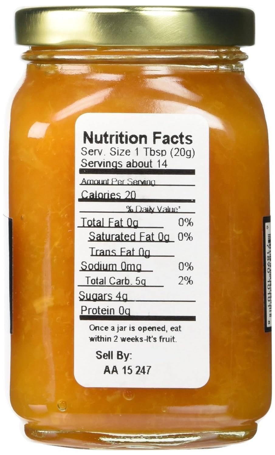 Mountain Fruit Company Natural Fruit Spread Jam & Jelly 9.5 Ounce