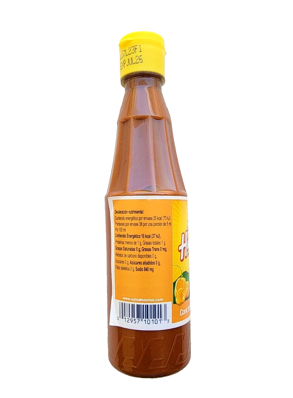 5-Pk Salsa Huichol Habanera 🇲🇽 Huichol Habanera Hot Sauce 190ml/6.7 oz