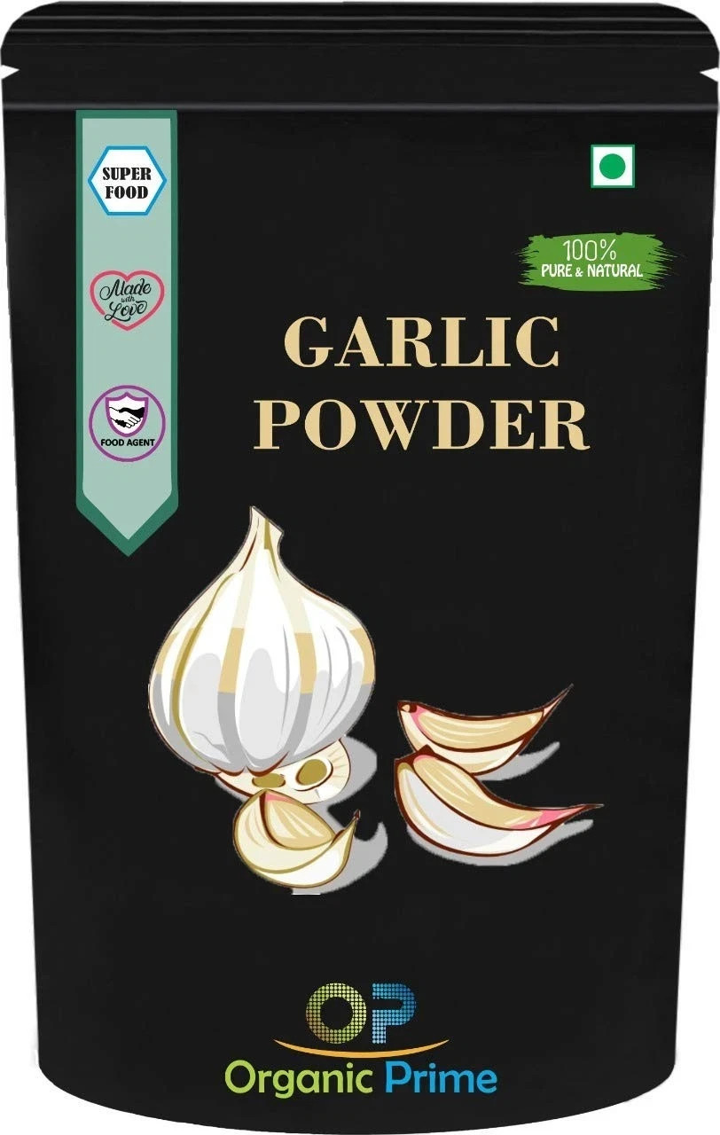 Organic Prime Garlic Powder Pure Natural Dehydrated Ground Spice Seasoning
