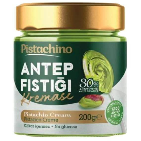 Anthap Turkish Pistachio Spread Cream with 30% Paste Cream 200 Gramm x 2 PIECES