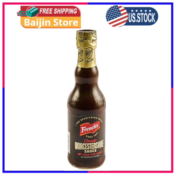 Frenchs Worcestershire Sauce, 10 fl oz 10 Fl Oz (Pack of 1)