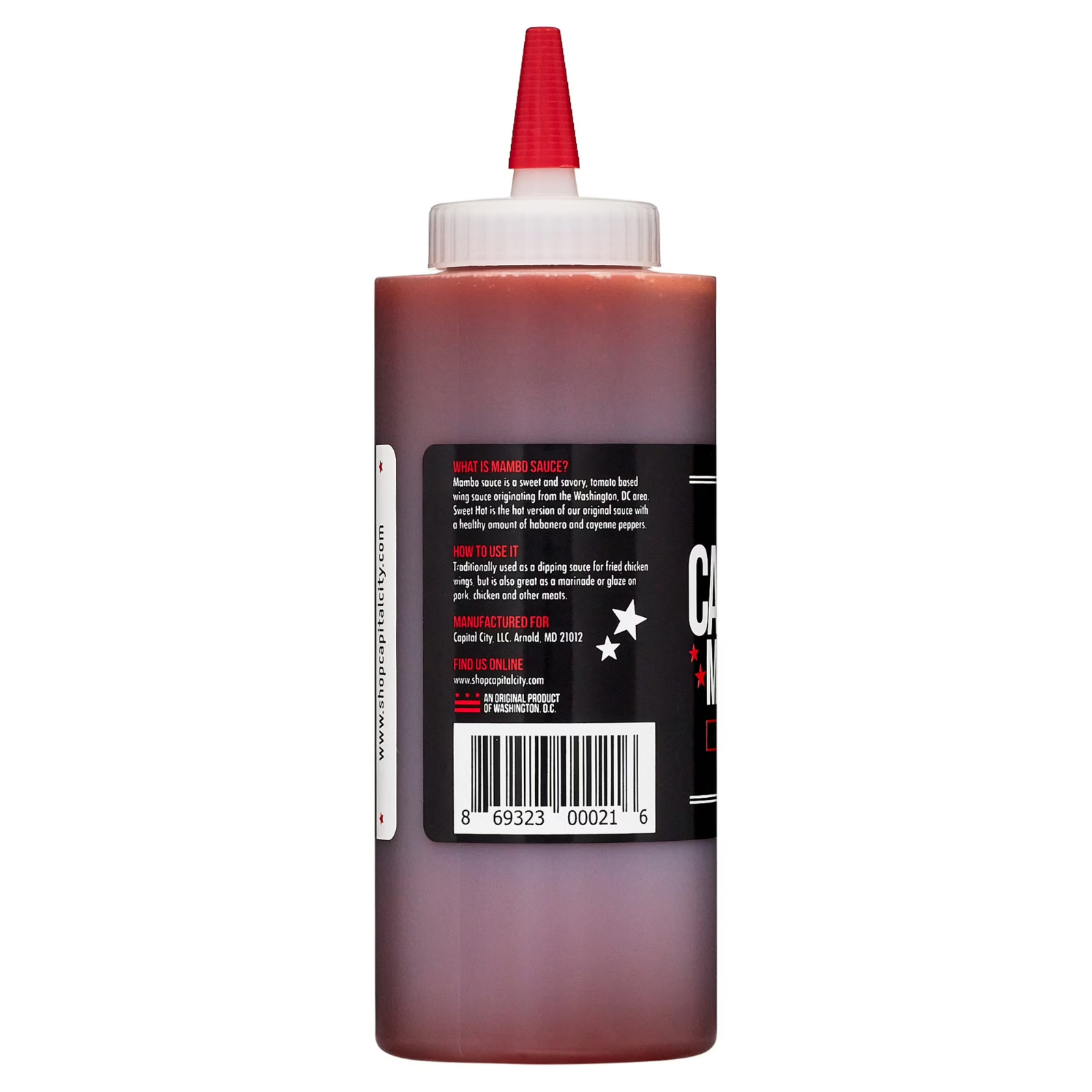 Capital City Sweet Hot Mambo Sauce…
