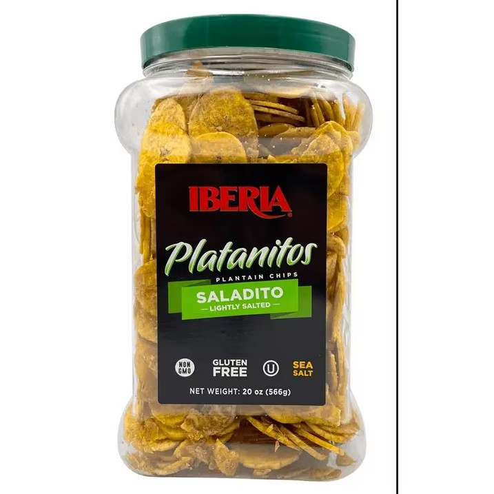 Iberia Lightly Salted Plantain Chips 20 oz