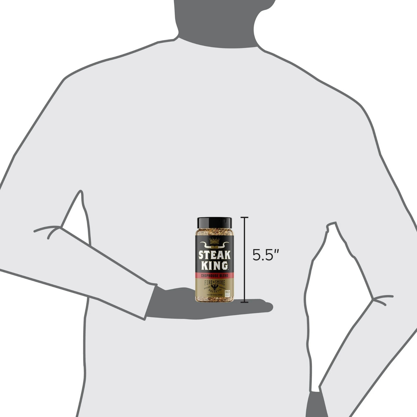 Steak King Seasoning, 8.5 Ounce