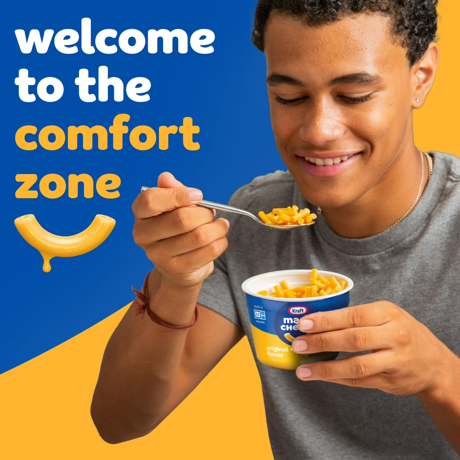 Kraft Mac and Cheese, 4 Cups, Variety Pack,No Artificial Flavors, 8.1 oz