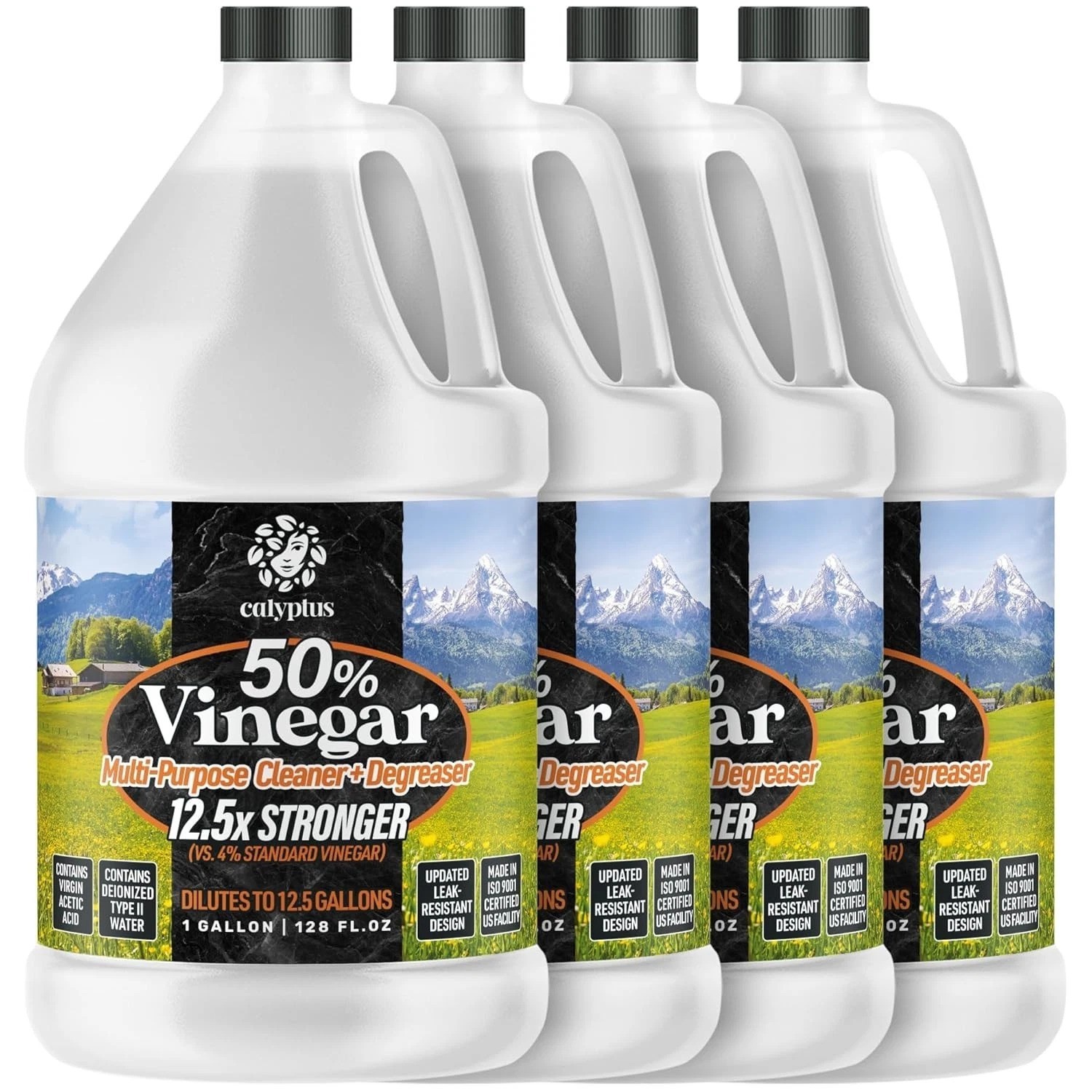 Eco-Friendly 50% Cleaning Solution – Powerful Concentrate, Leak Resistant Pack