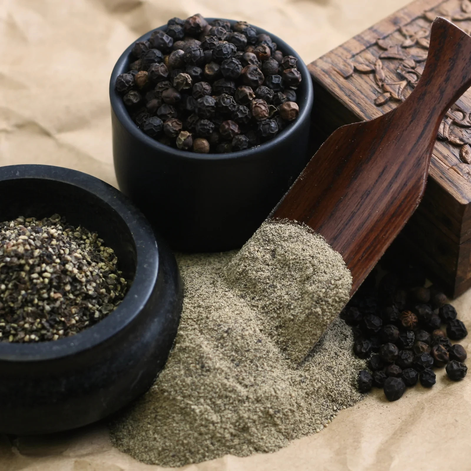 Black Pepper Ground Powder100% Sri Lanka Pure Natural Organic Ceylon Spices 150g