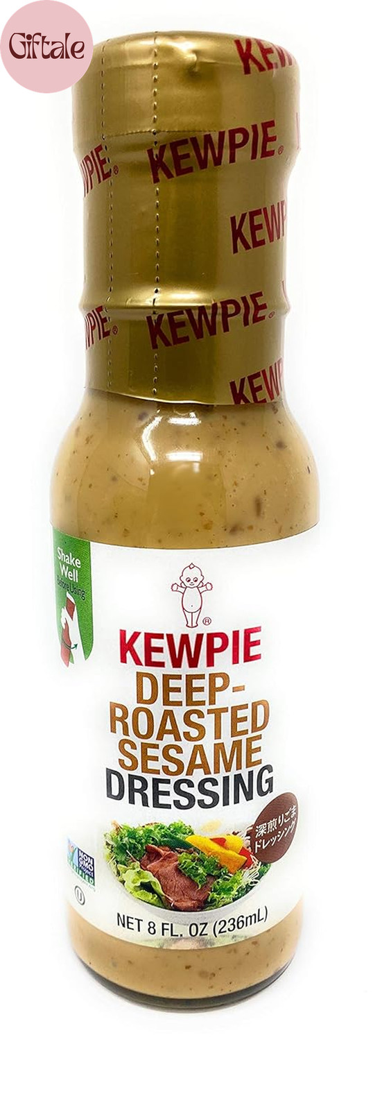 Japanese Salad Dressings 8Oz (236Ml), 1 Pack (Deep-Roasted Sesame)
