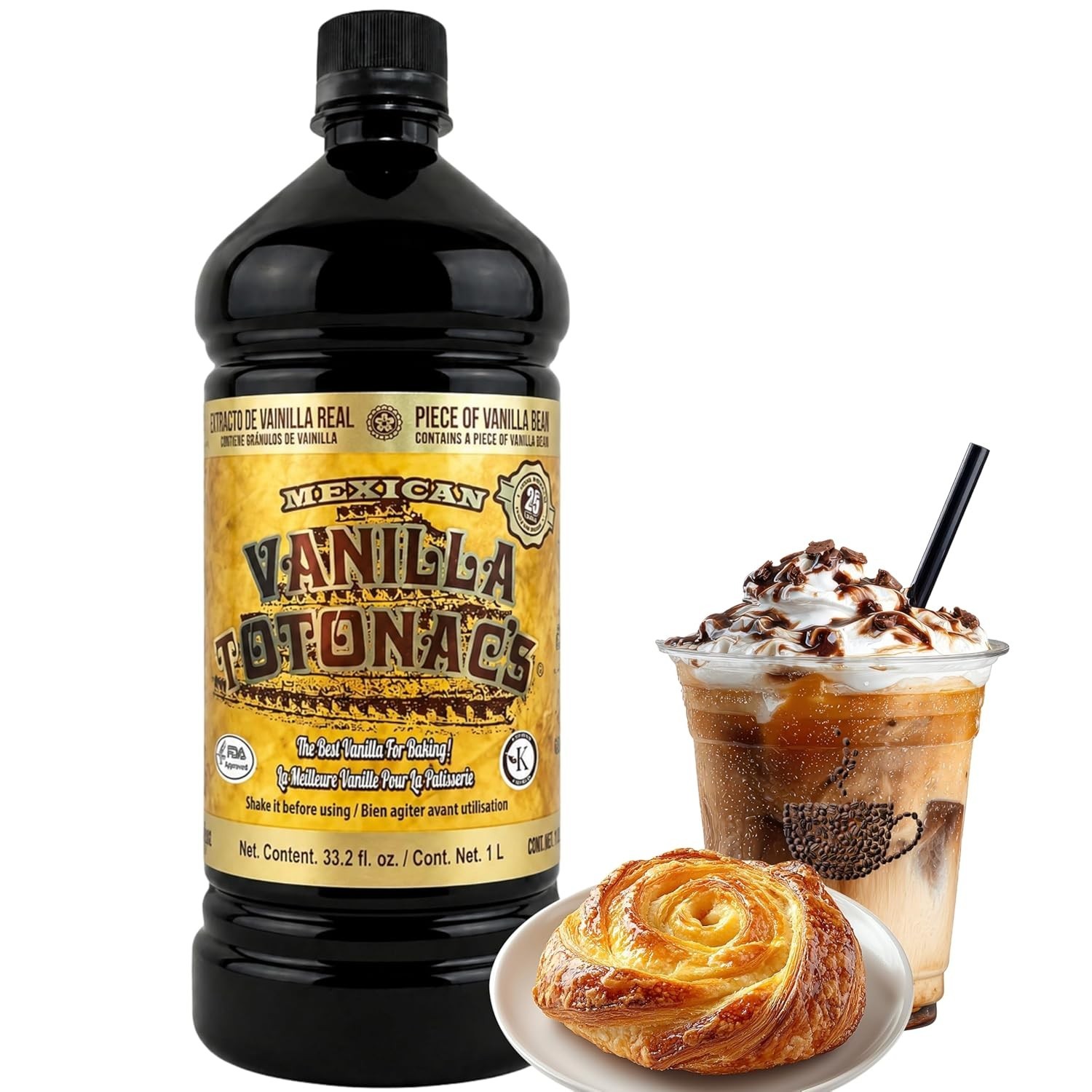 27 Oz Pure Vanilla Extract – Authentic Mexican for Culinary Excellence